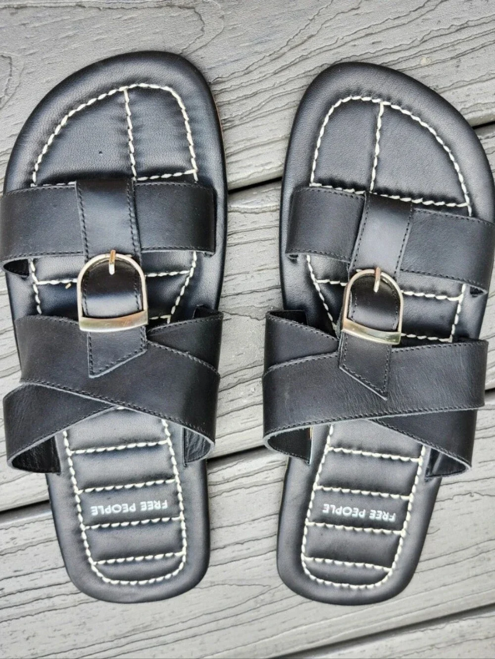 Free People Sloan Buckle Sandal/ 11